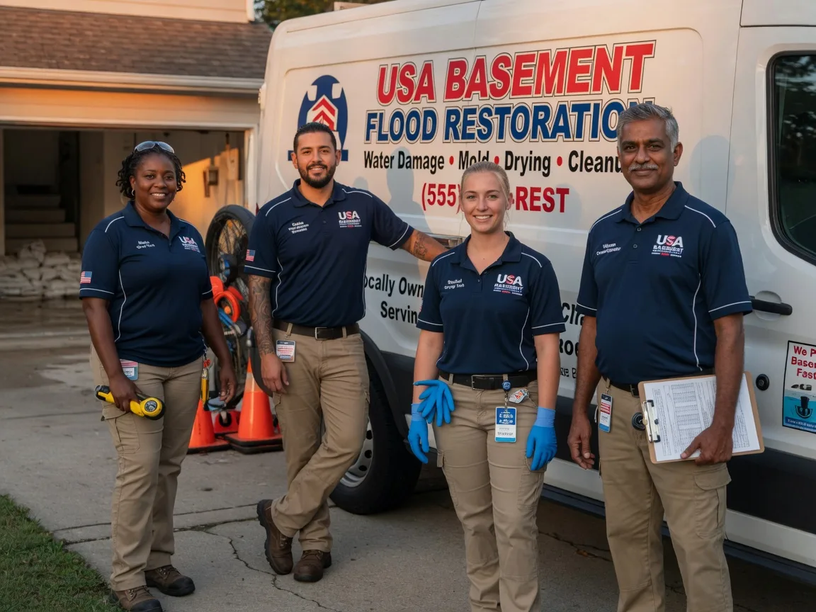 Basement Flood Cleanup company in Hiwasse, AR